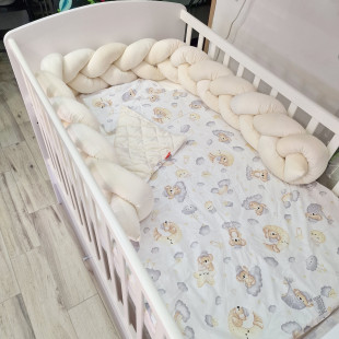 Scamp 3 részes bébi ágynemű - Vaj koala