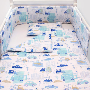 Scamp 5 részes ágynemű szett - Járművek