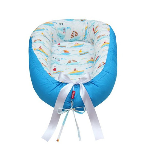 Scamp babafészek kék-vitorláshajók