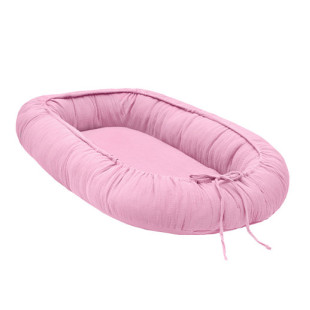 Scamp babafészek muszlin - rózsaszín