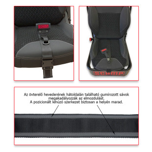 Scamp biztonsági övterelő slim