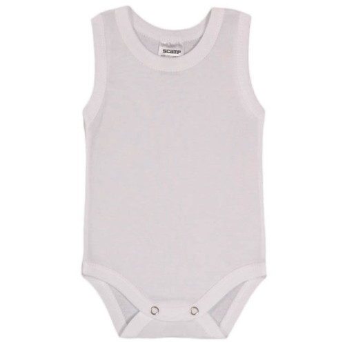 Scamp body ujjatlan fehér