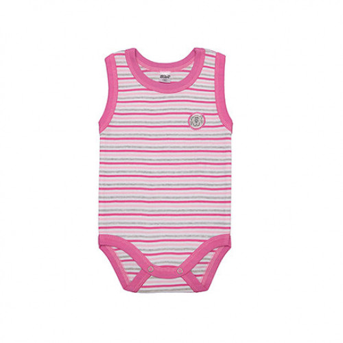 Scamp body ujjatlan pink-csíkos cicácska