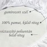 Scamp matracvédő lepedő 70x120