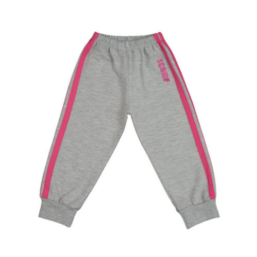 Scamp nadrág gumiházas szürke-rózsa