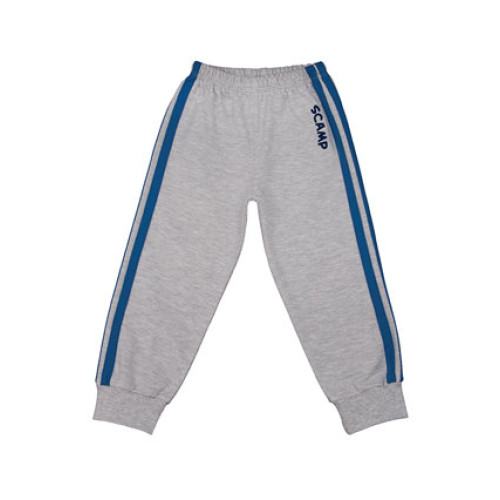 Scamp nadrág gumiházas szürke-kék