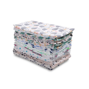 Textilpelenka mintás flanel - 70x80