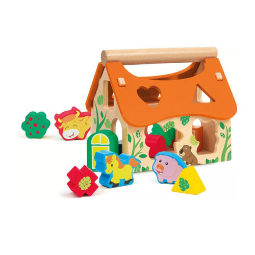 Sevi Wood Eco Smart formaválogató házikó