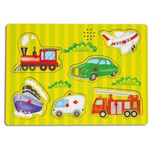 Sevi fa puzzle hanggal - Járművek