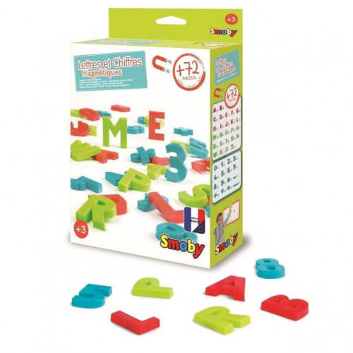 Smoby mágneses számok és betűk - 72