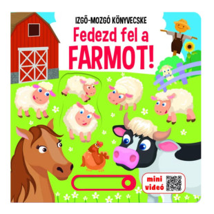 Izgő-mozgó könyvecske - farm