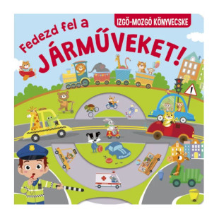 Izgő-mozgó könyvecske - járművek