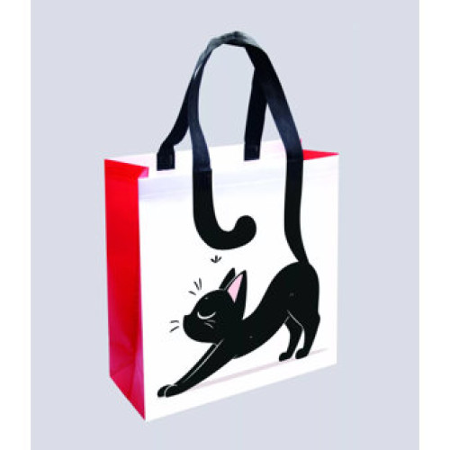 Tartós bevásárlótáska - Cica 34x38x14 cm