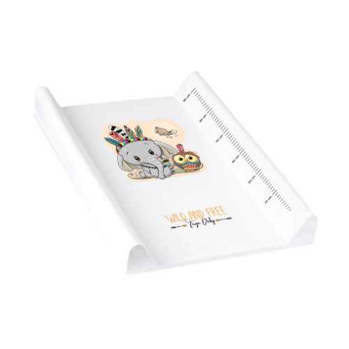 Pelenkázólap merev 50x70 cm - Wild&Free Elefánt