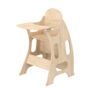 Fa etetőszék 3 funkciós borostyán