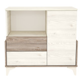 Pelenkázószekrény Kloé 95-ös krém-fűz