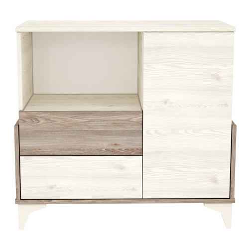 Pelenkázószekrény Kloé 95-ös krém-fűz