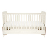 Ágy Kloé 70x140 átalakítható krém-fűz