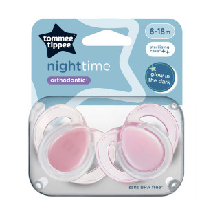 Tommee Tippee cumi Night Time 6-18 púder