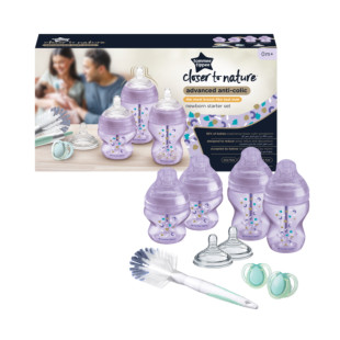 Tommee Tippee Advanced anti-colic cumisüveg szett - Lila