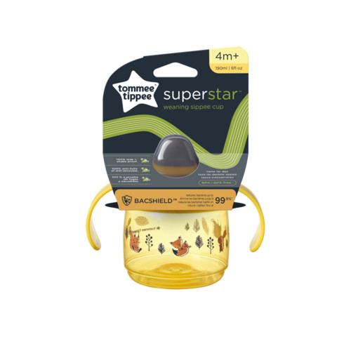 Tommee Tippee csőrös itatópohár 190 ml - Sárga