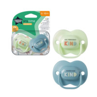 Tommee Tippee cumi Anytime 6-18 hó kék-almazöld