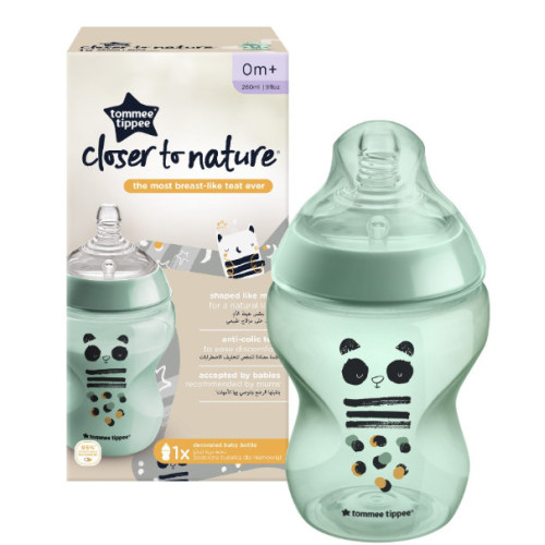 Tommee tippee cumisüveg 260 színes fiú