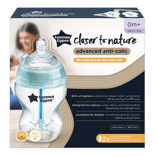 Tommee Tippee cumisüveg szett Anticolic 260 ml