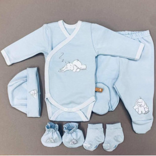 Baby safari hazahozós szett - elefánt