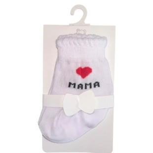 Teddy bébi zokni MAMA