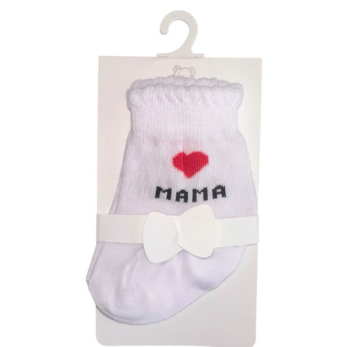 Teddy bébi zokni MAMA