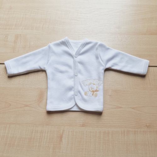 Teddy kocsikabát fehér 50