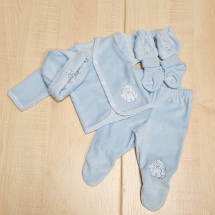 Baby safari hazahozós szett plüss elefánt