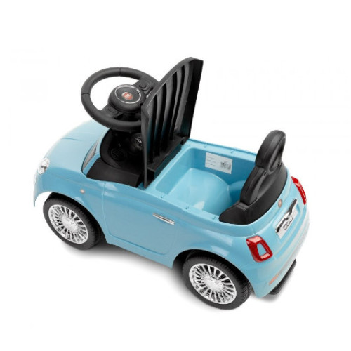 Bébitaxi - Fiat 500 kék
