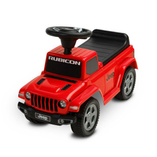Bébitaxi - Jeep Rubicon piros