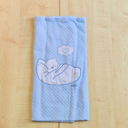 Trimex pamut takaró kék - Maci alvó