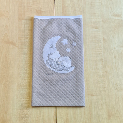 Trimex pamut takaró mogyoróbarna - Maci holdon