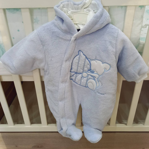 Trimex overál kék maci párnával