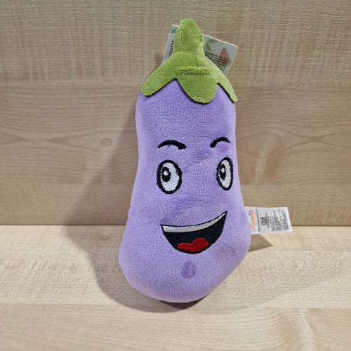 Looma plüss figura - Padlizsán 25 cm