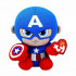 Ty Beanie plüss figura - Captain America 15 cm
