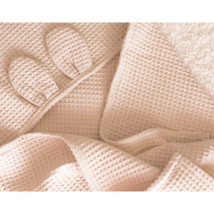 Bébi fürdőlepedő 70x70 - Waffle bézs