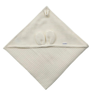 Bébi fürdőlepedő 70x70 - Waffle vaj