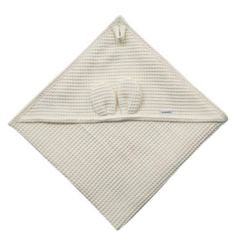 Bébi fürdőlepedő 70x70 - Waffle vaj