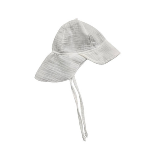 Dupla géz szafari sapka - Fehér