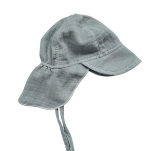 Dupla géz szafari sapka - Szürke