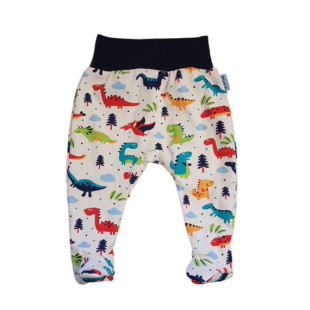 Lábfejes pocaknadrág - Dínók