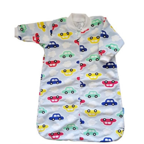 Plüss hálózsák - Kék autók 56