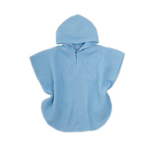 Waffle poncsó - Kék