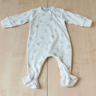 Pamut rugdalózó - fehér nyuszik