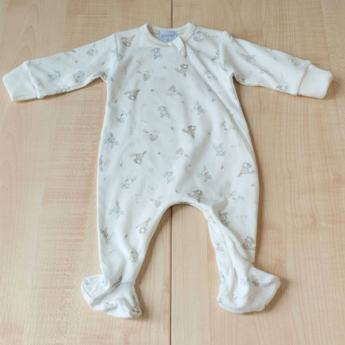 Pamut rugdalózó - fehér nyuszik